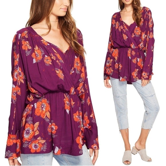 Free People Tuscan Dreams Printed Tunic - Picture 3 of 10